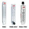 Dwyer Instruments Polycarbonate Flow Meter, 055 Scfh Air RMB-49-SSV